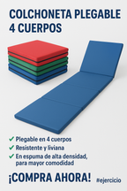 Colchoneta Modular Plegable Para Camping- Gimnasio- Yoga