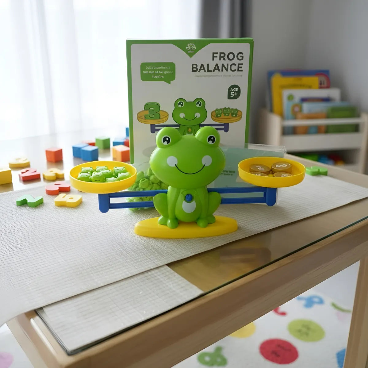 Balanza Didáctica ¡aprender A Sumar Jugando! Rana Matemática