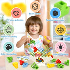 Torre Tetris Juego Equilibrio Didáctico Tetra Tower 40 Pcs