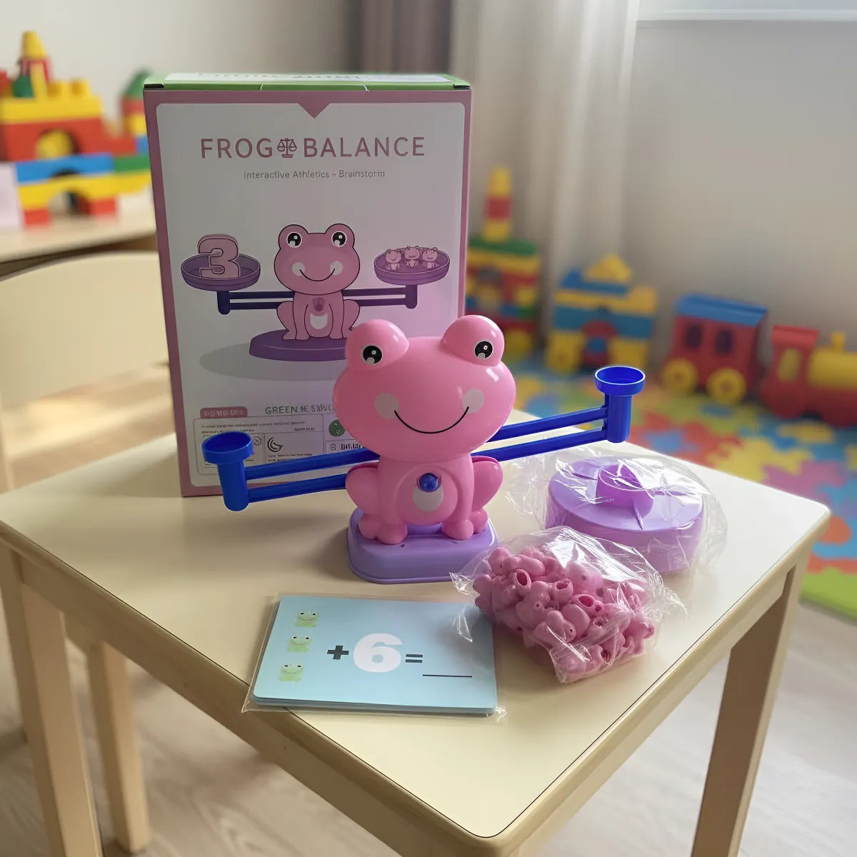 Balanza Didáctica ¡aprender A Sumar Jugando! Rana Matemática