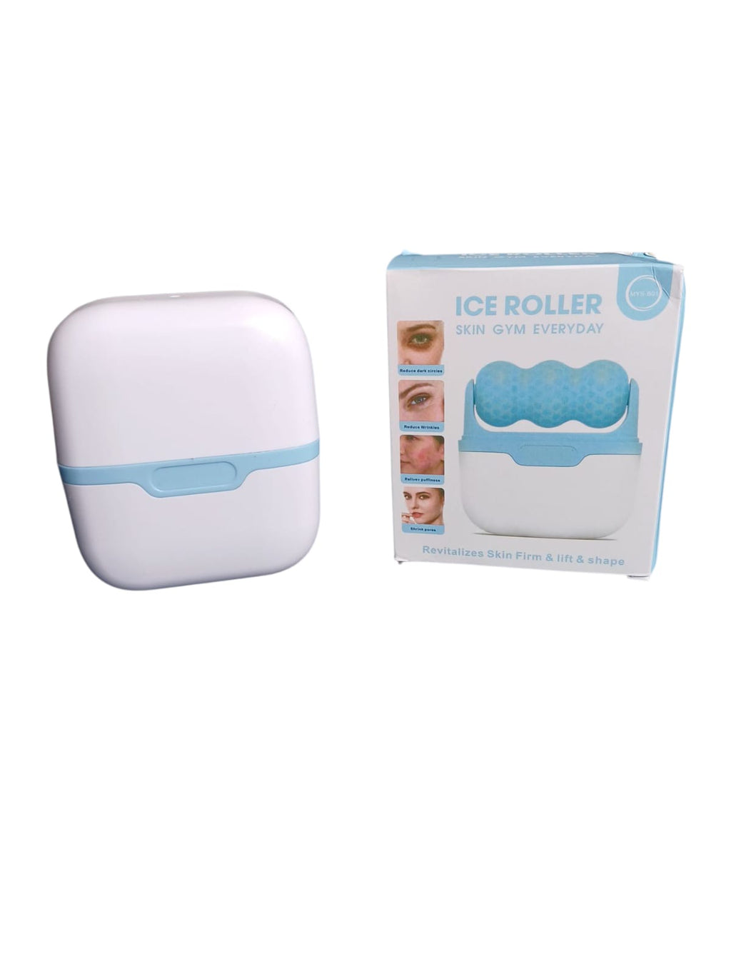 Rodillo Ice Roller S30 Frío Masajeador Muscular 2 en 1 V y W 2-3 Bolas