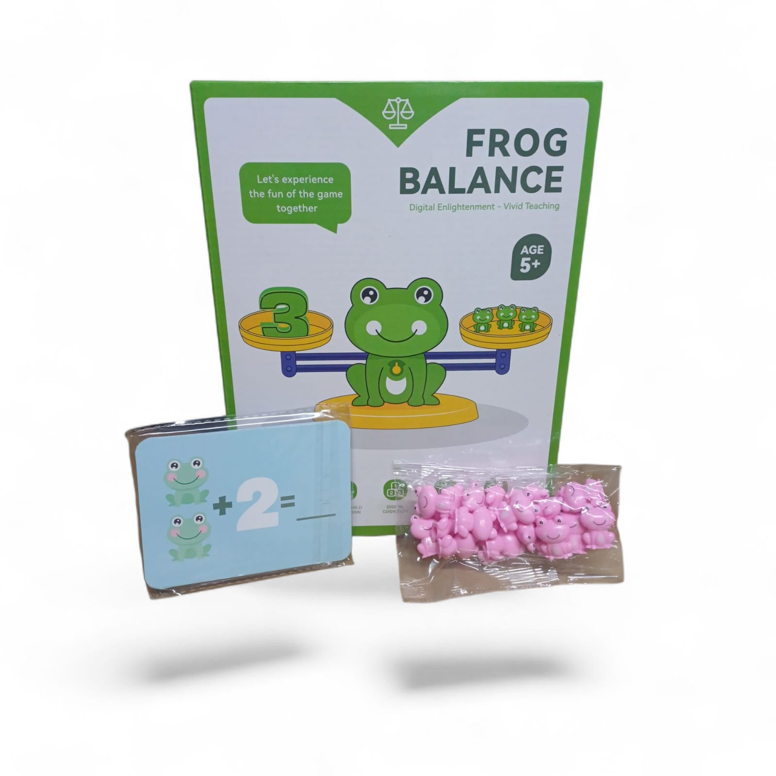 Balanza Didáctica ¡aprender A Sumar Jugando! Rana Matemática