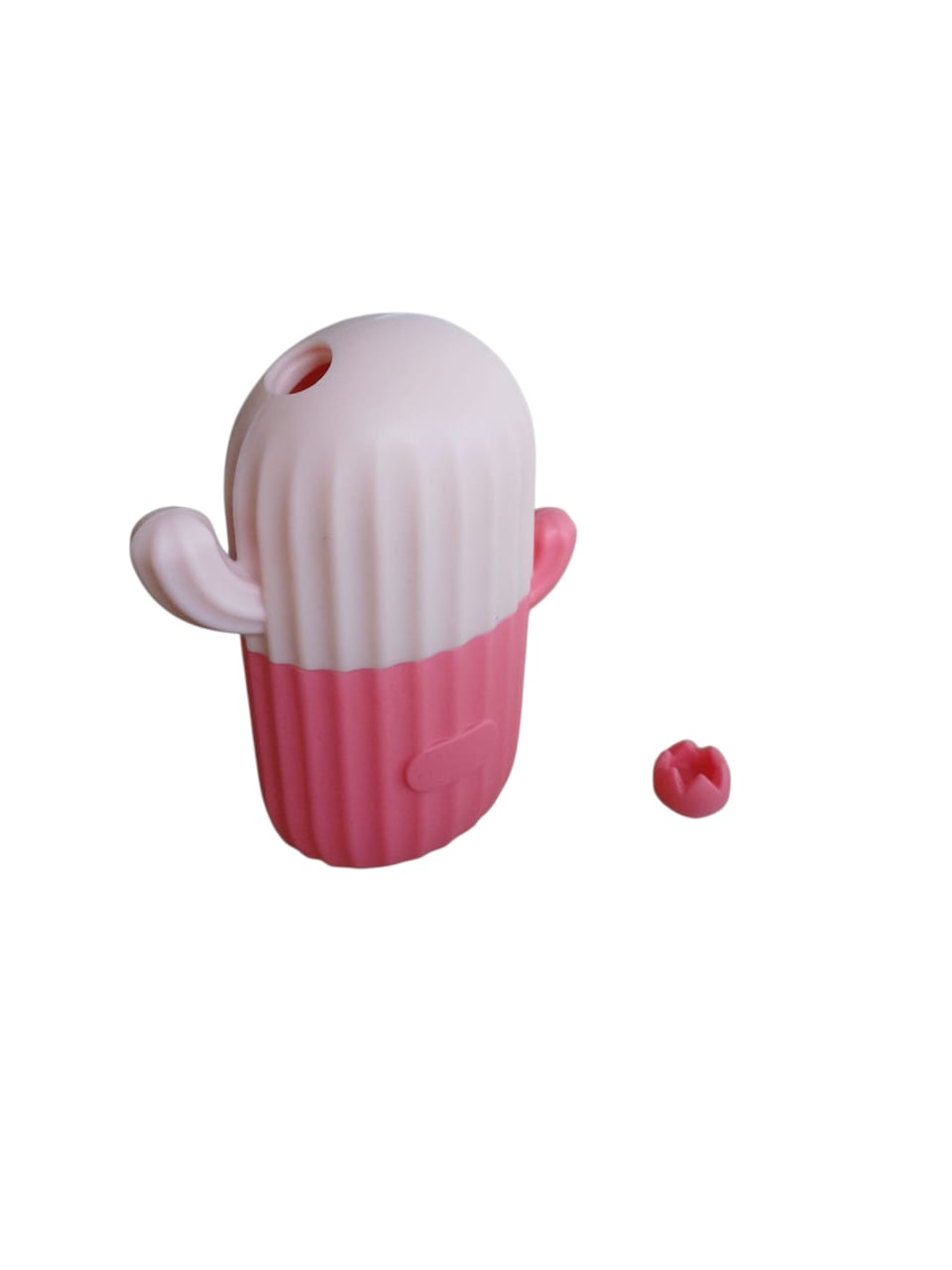 Molde silicón cactus para masaje facial con hielo skincare
