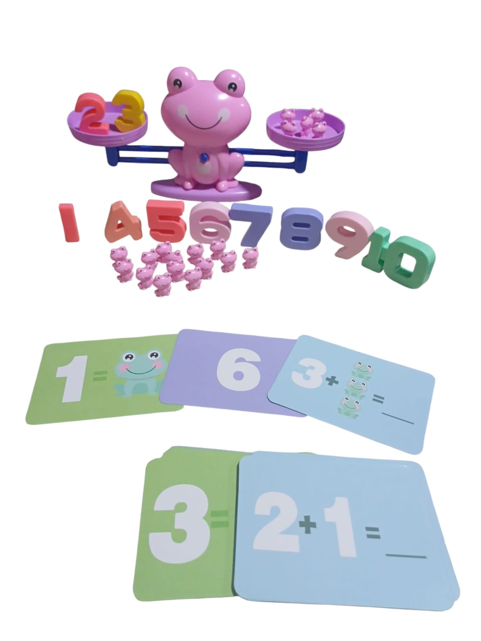 Balanza Didáctica ¡aprender A Sumar Jugando! Rana Matemática