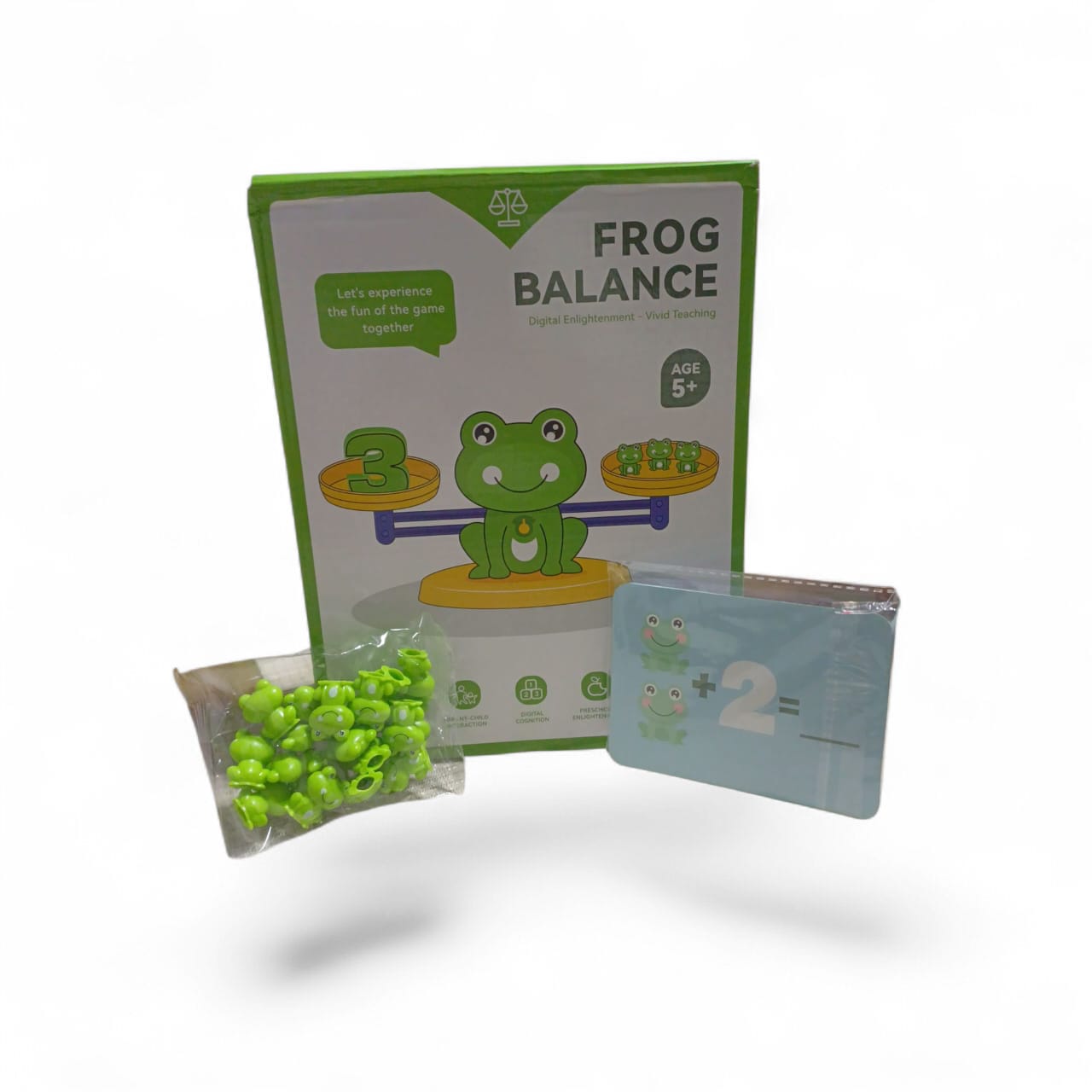 Balanza Didáctica ¡aprender A Sumar Jugando! Rana Matemática