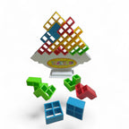 Torre Tetris Juego Equilibrio Didáctico Tetra Tower 40 Pcs