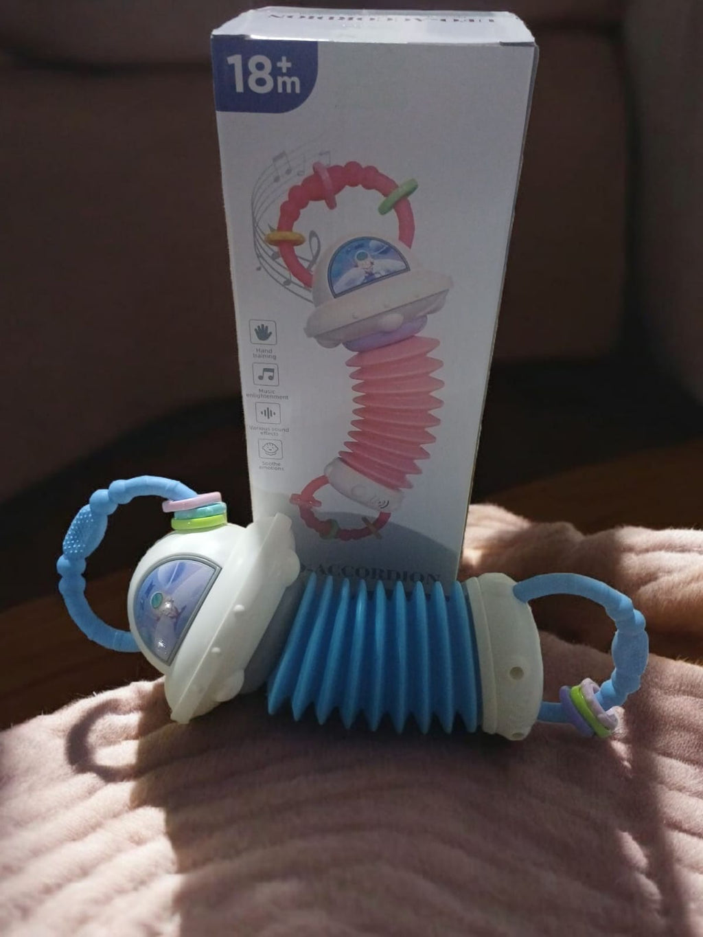 Juguete Acordeón Interactivo Para Bebés No Necesita Baterías