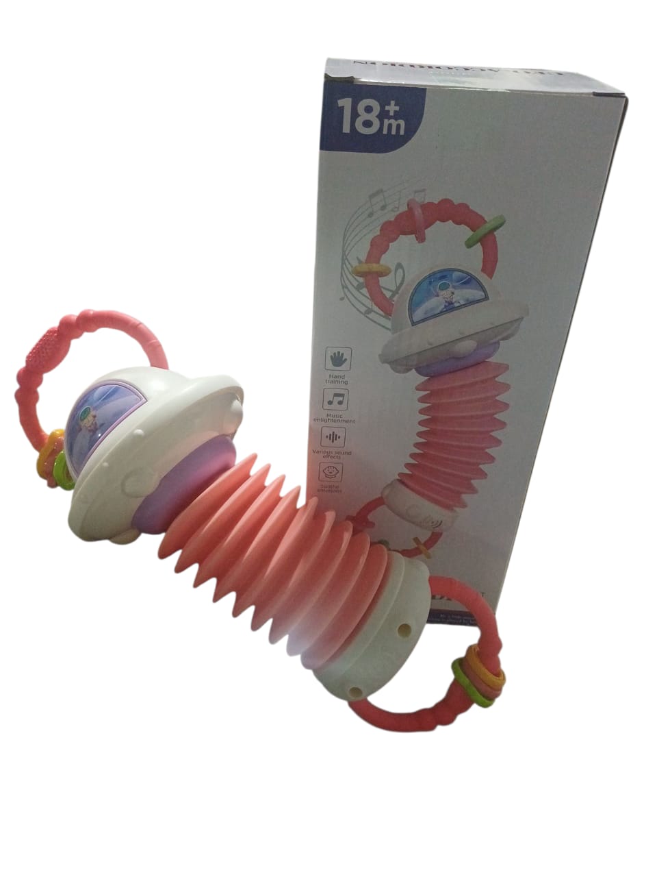 Juguete Acordeón Interactivo Para Bebés No Necesita Baterías