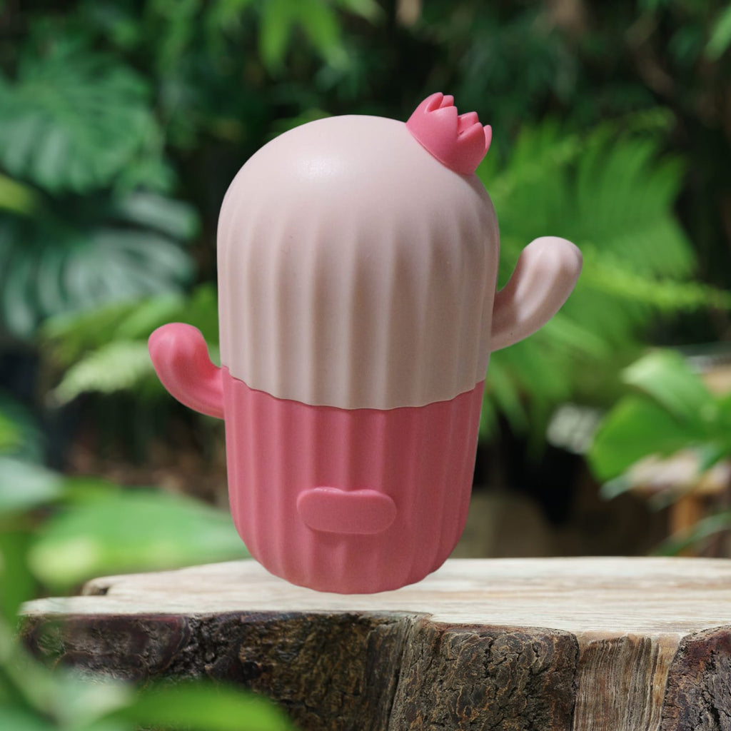 Molde silicón cactus para masaje facial con hielo skincare